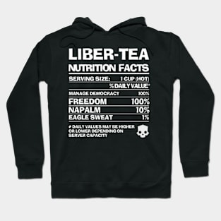 Helldivers Liber-tea Nutrition Facts Hoodie